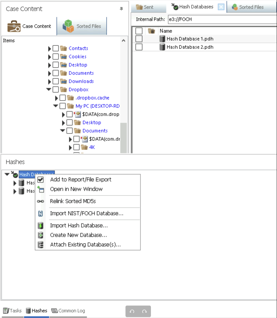Hash Import